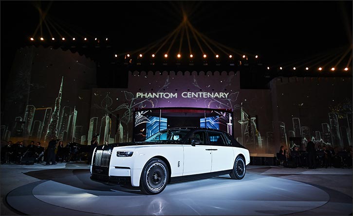  Rolls-Royce Motor Cars Dubai Lifts the Veil on Centenary Phantom Series